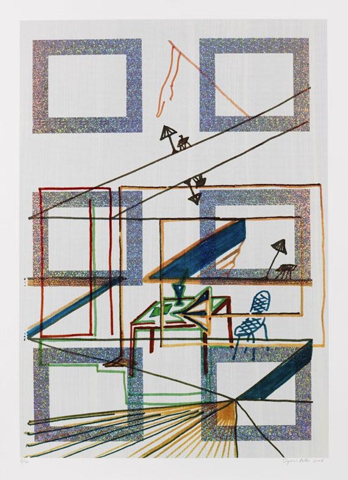 Der Kuchen ist alle? by Sigmar Polke