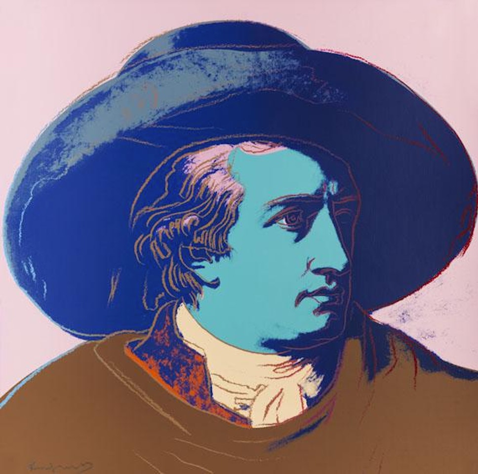 Goethe by Andy Warhol