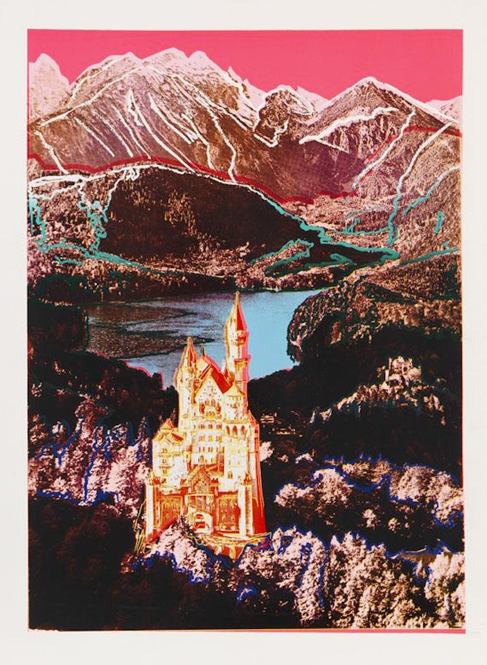 Neuschwanstein by Andy Warhol