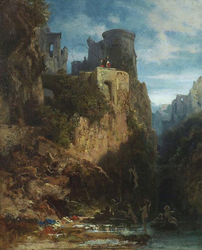 Nixenfang by Carl Spitzweg