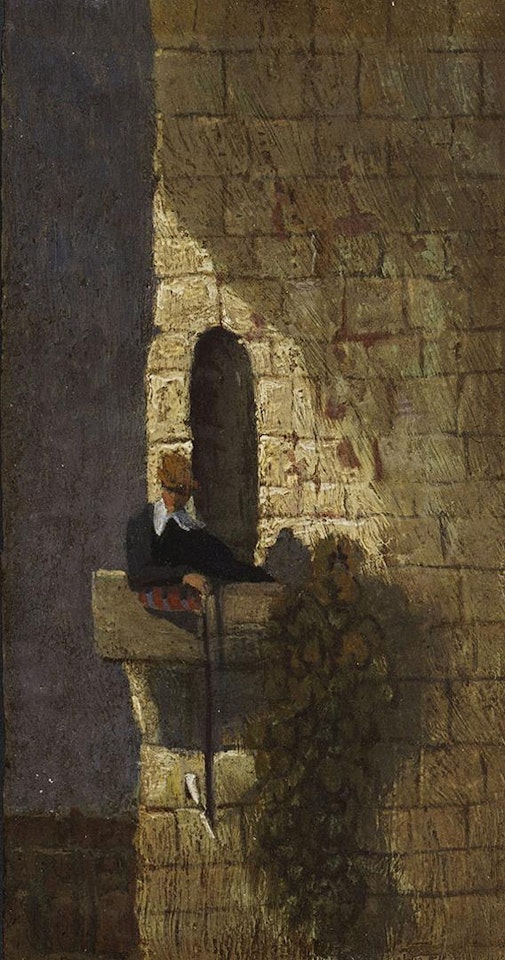 Der Student im Karzer by Carl Spitzweg