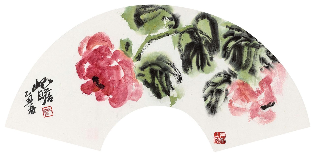 Peony by Zhu Qizhan