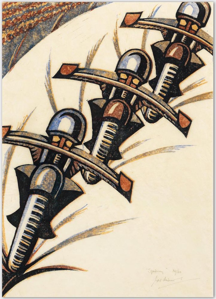Speedway (Coppel SA 29) by Sybil Andrews
