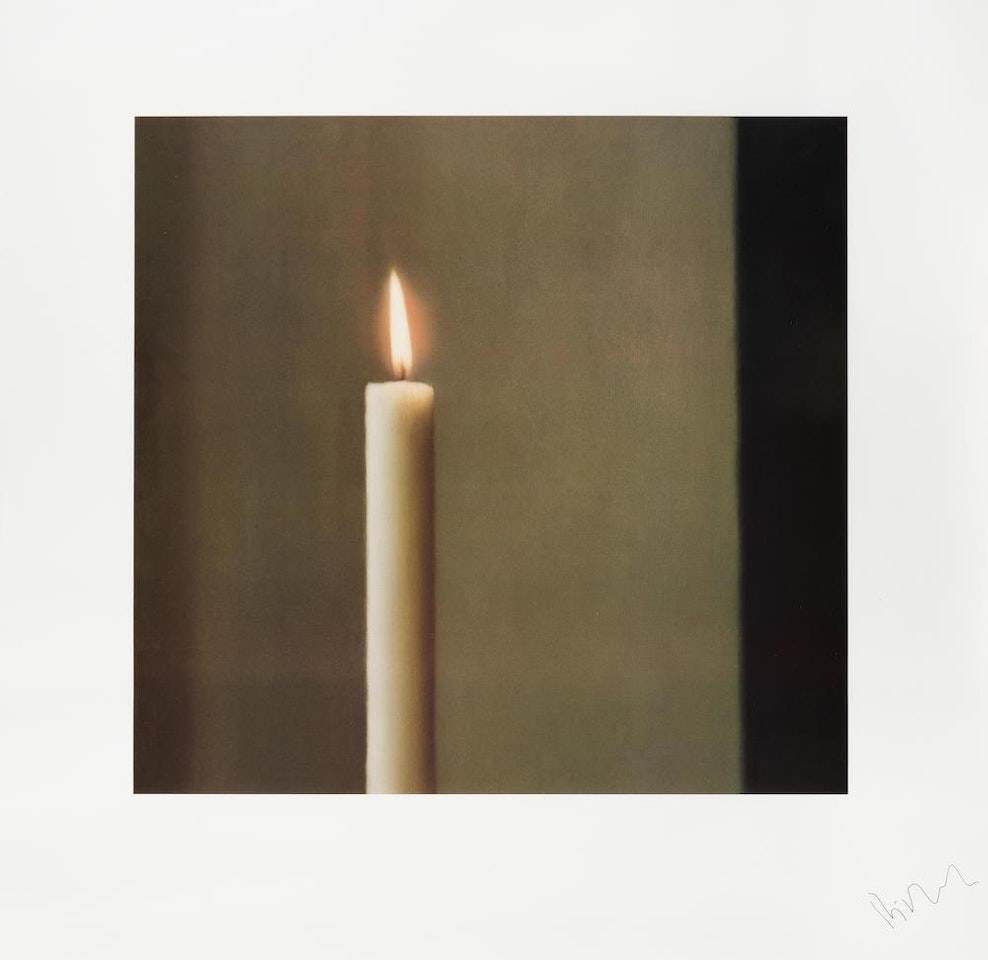 Kerze II (Candle II) (Butin 66) by Gerhard Richter