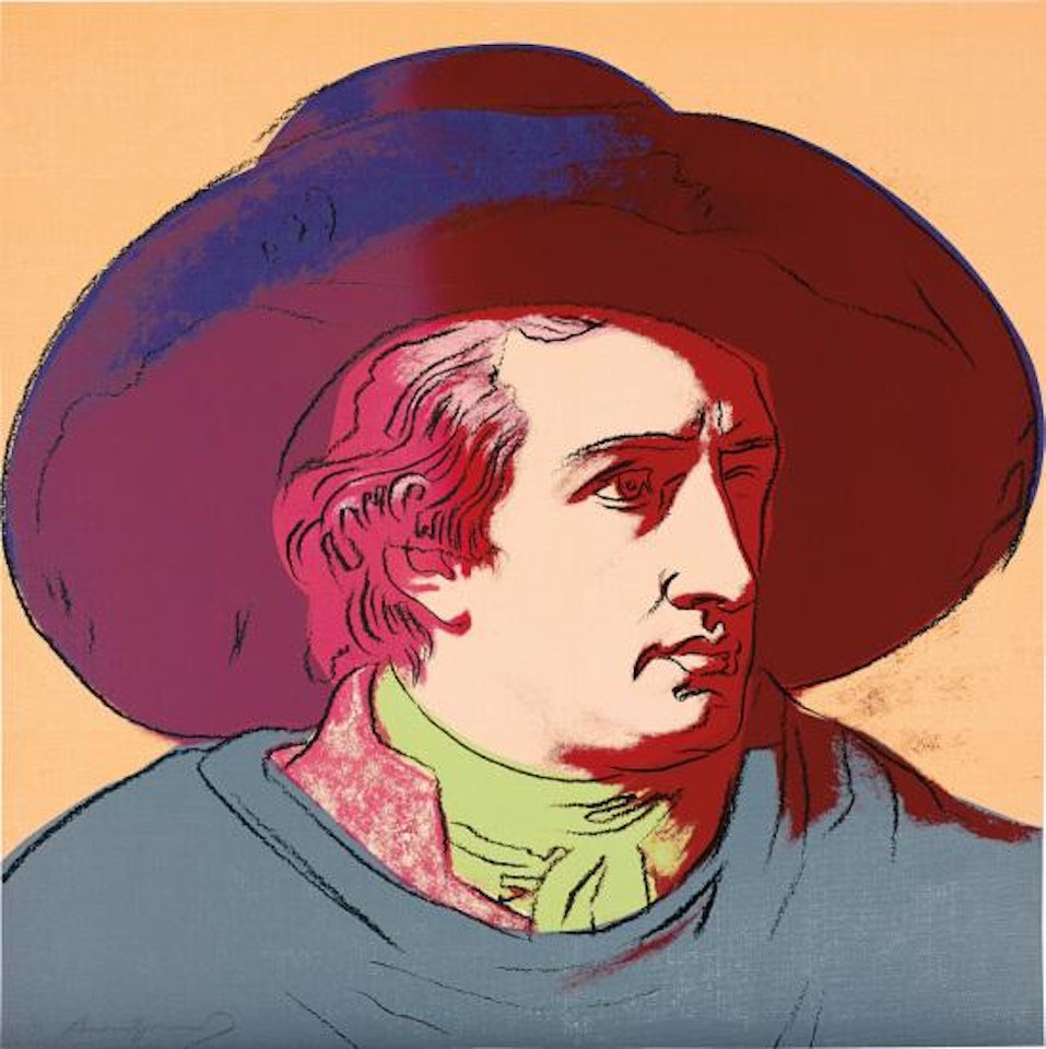 Goethe by Andy Warhol