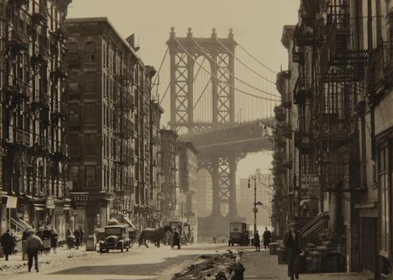 Pike and Henry Streets, Manhattan, March 6 by Berenice Abbott
