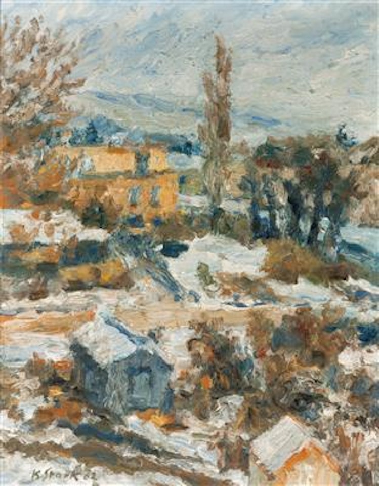 "Winterlandschaft" by Karl Stark