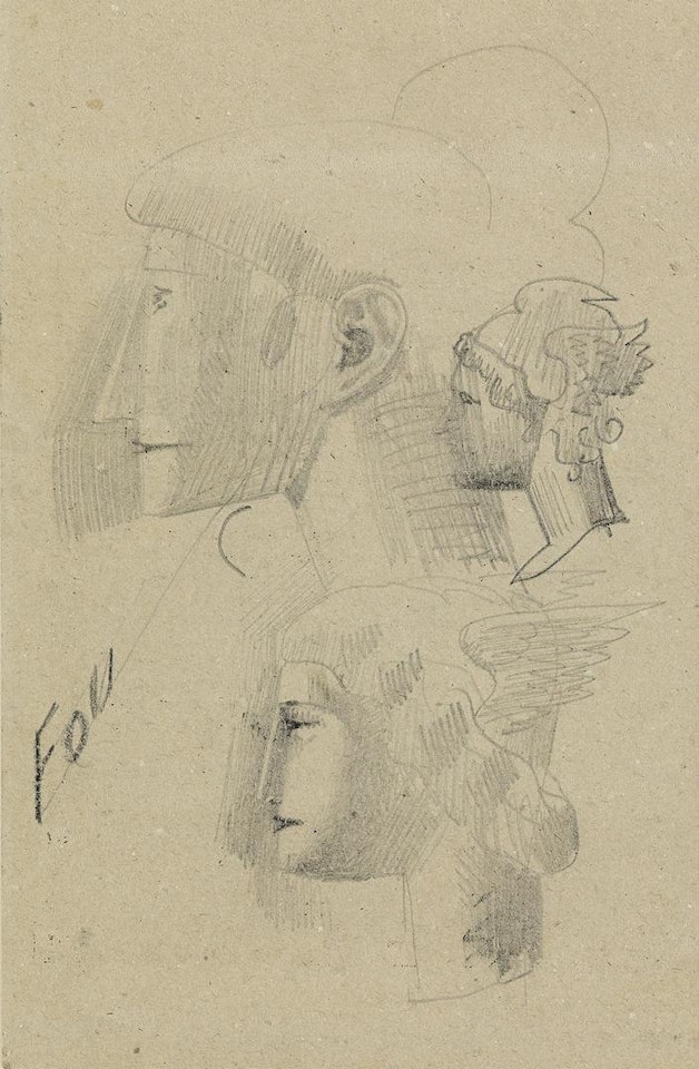 Study of Heads by Elie Nadelman