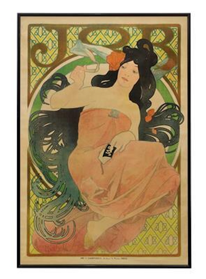 JOB by Alphonse Mucha