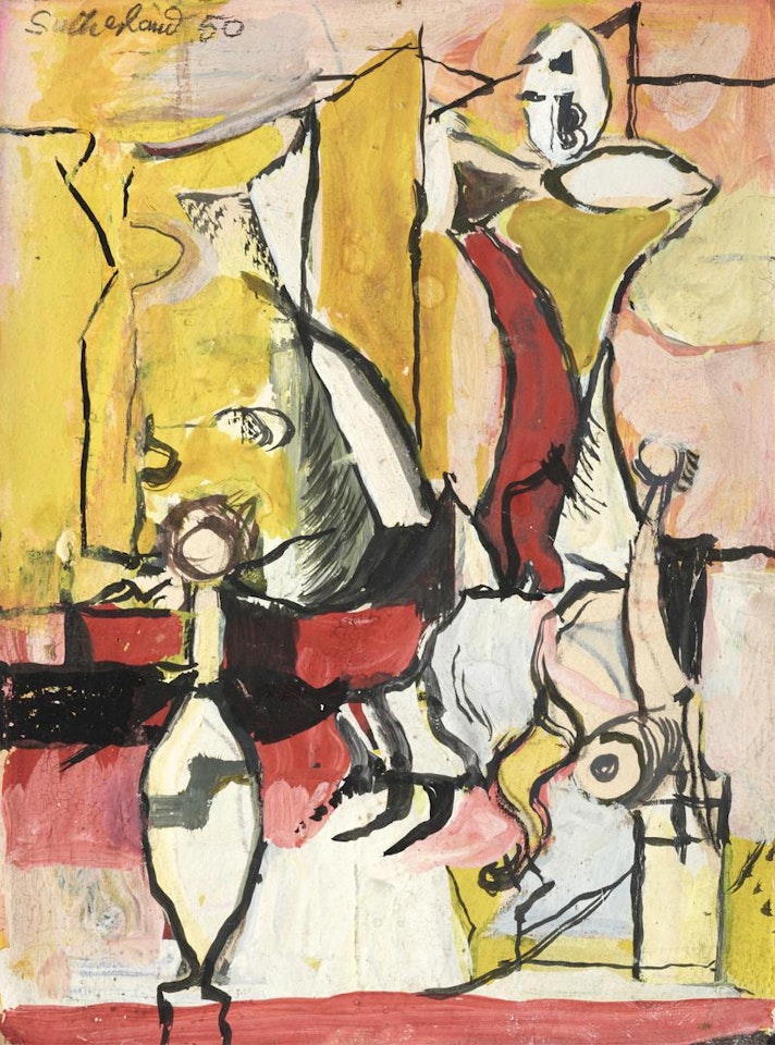 STUDY FOR ORIGINS OF THE LAND by Graham Sutherland