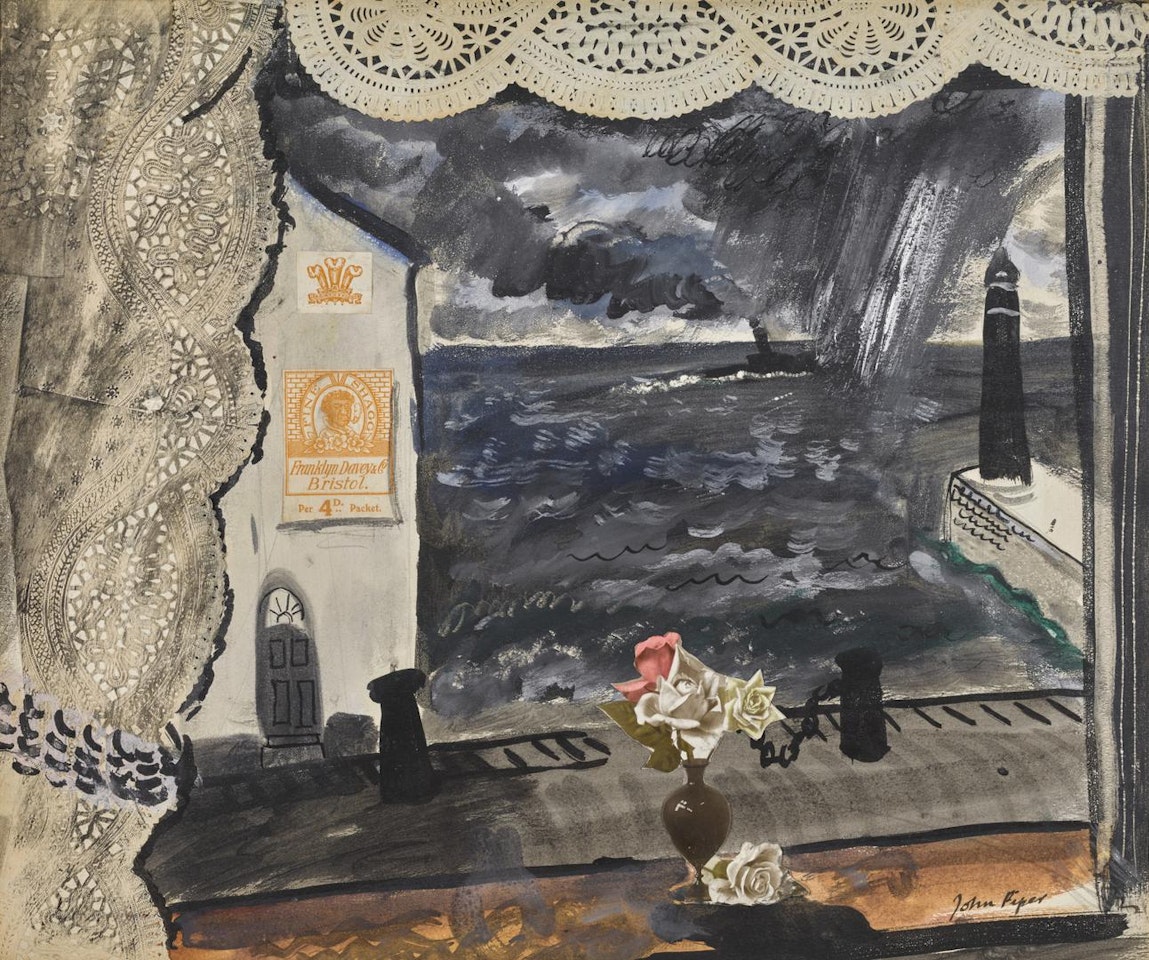 HARBOUR SCENE by John Piper