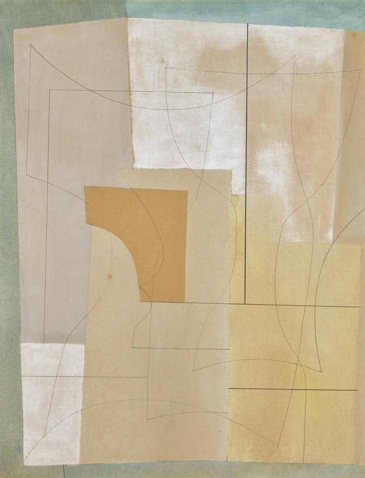 1956 (CLOVERLEAF)  by Ben Nicholson, O.M.