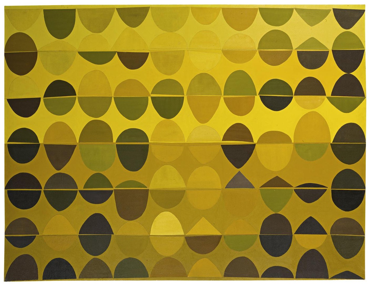 THROUGH YELLOW by Terry Frost