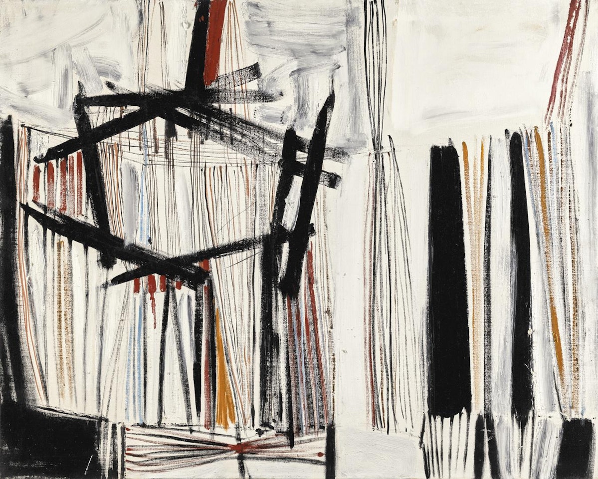 RED, BLACK AND WHITE by Terry Frost