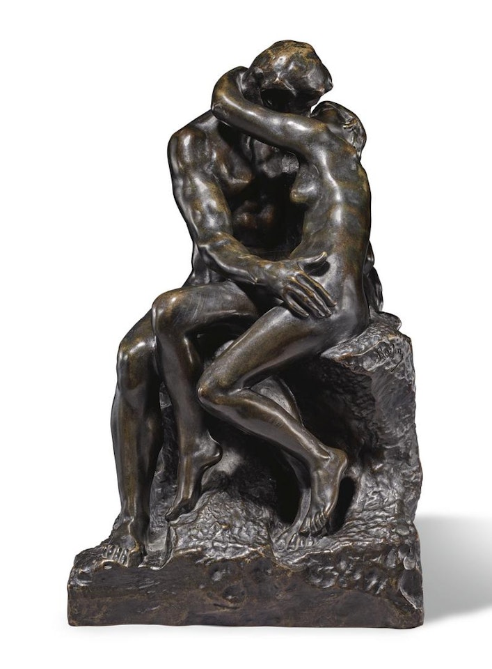 LE BAISER, RÉDUCTION NO. 3 by Auguste Rodin