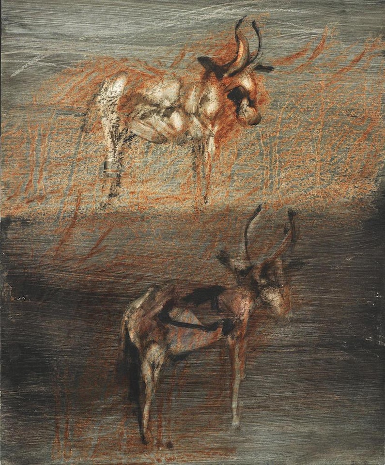 Gazelle by Sidney Nolan