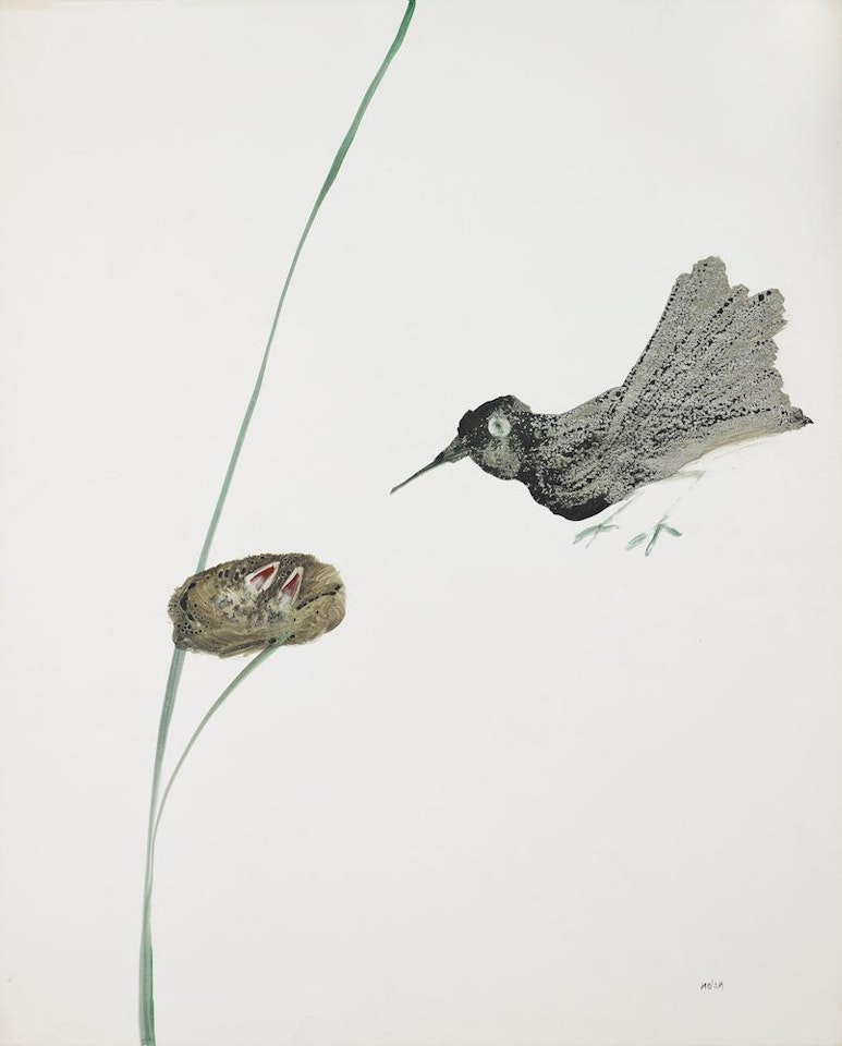 Bird and Nest by Sidney Nolan