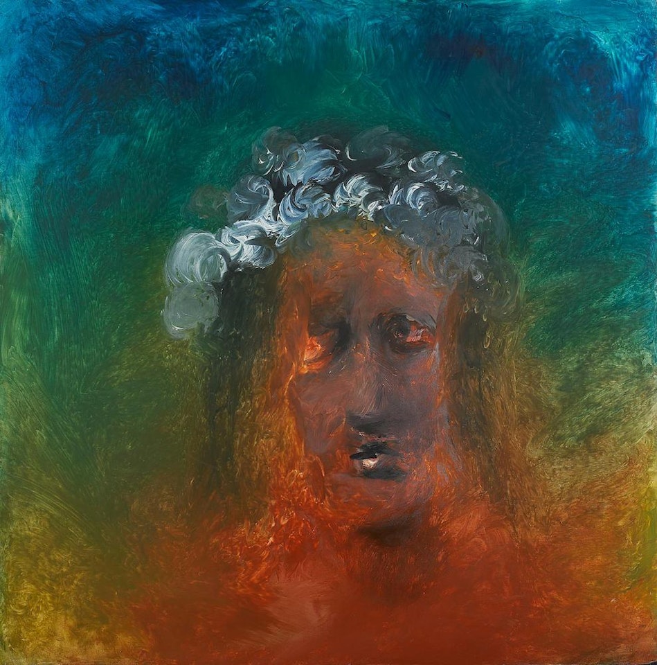 Adelaide Woman with Garland by Sidney Nolan