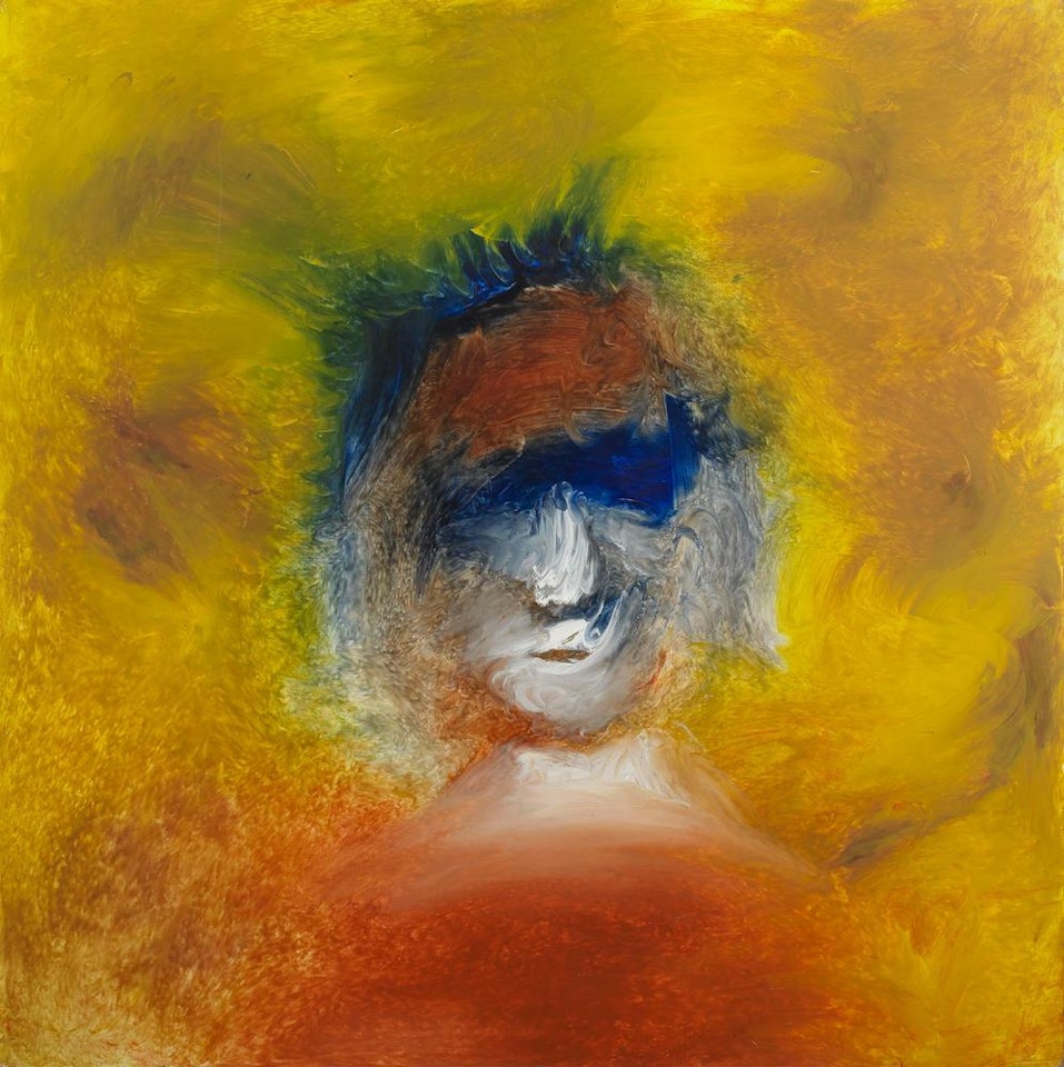Adelaide Woman with Red Head Scarf by Sidney Nolan