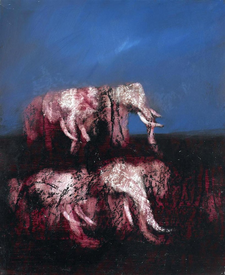 African Elephants by Sidney Nolan