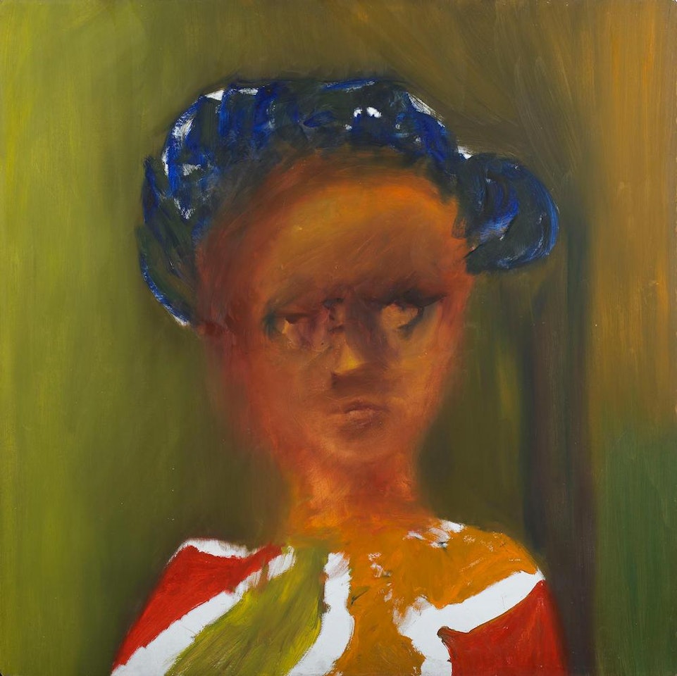 Adelaide Lady in Colourful Dress by Sidney Nolan