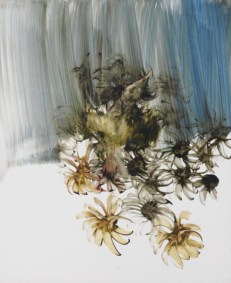 Bird and Flowers by Sidney Nolan