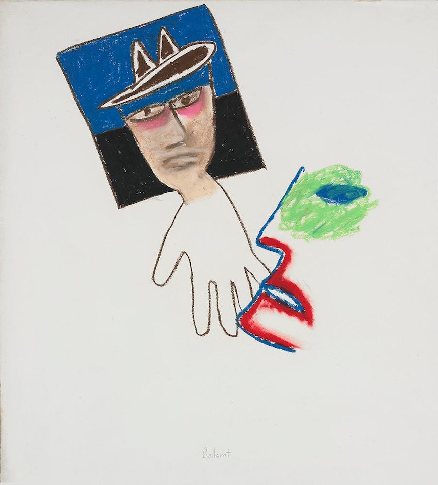 Self Portrait, Ballarat by Sidney Nolan