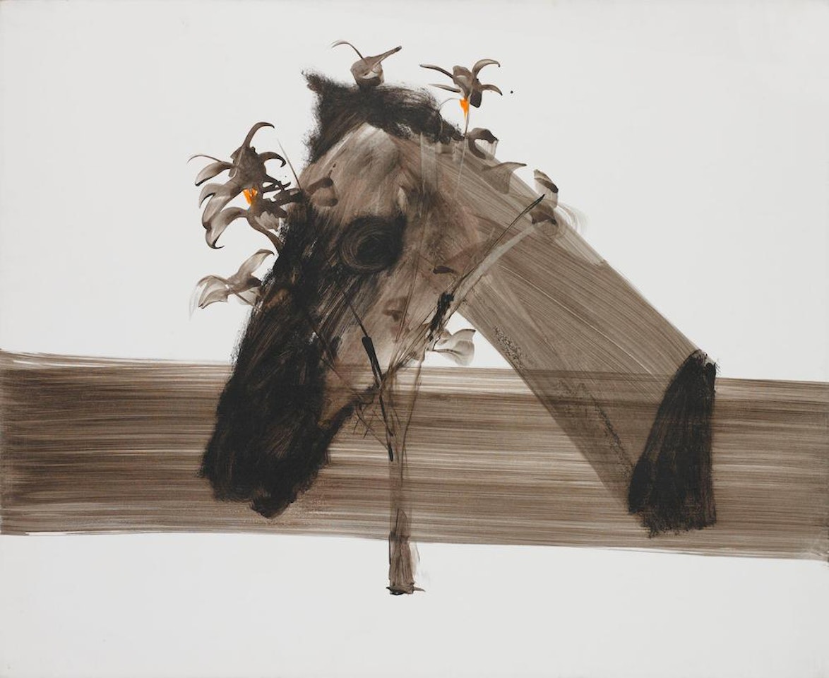 Horse and Flowers by Sidney Nolan