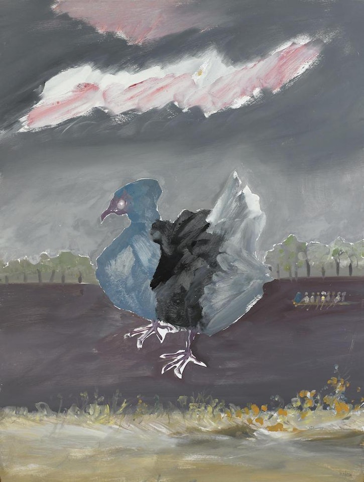 Bird and Landscape by Sidney Nolan