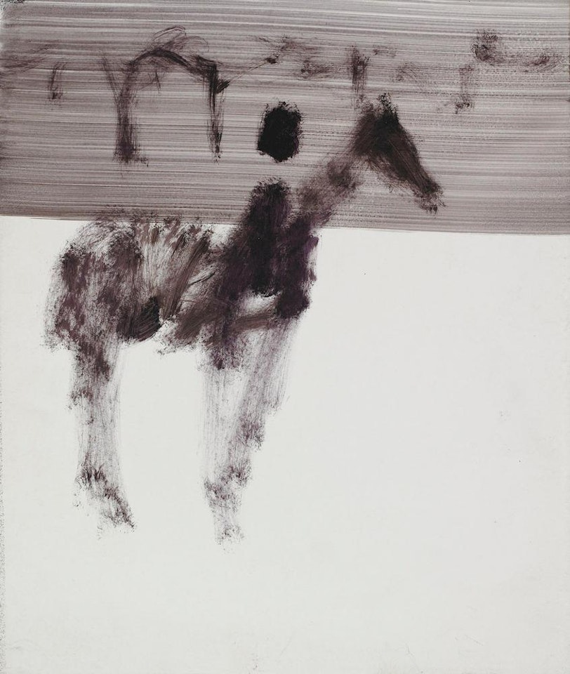 Kelly on Horseback by Sidney Nolan