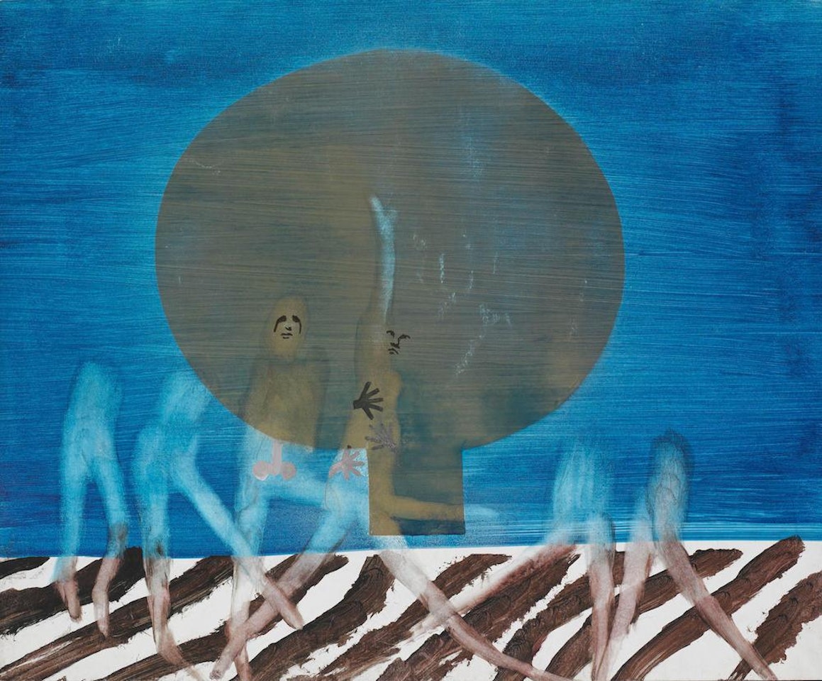 Moonboy and Dancers, Rite of Spring by Sidney Nolan
