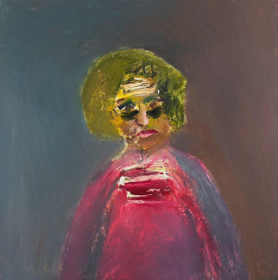 Woman in Scarlet by Sidney Nolan