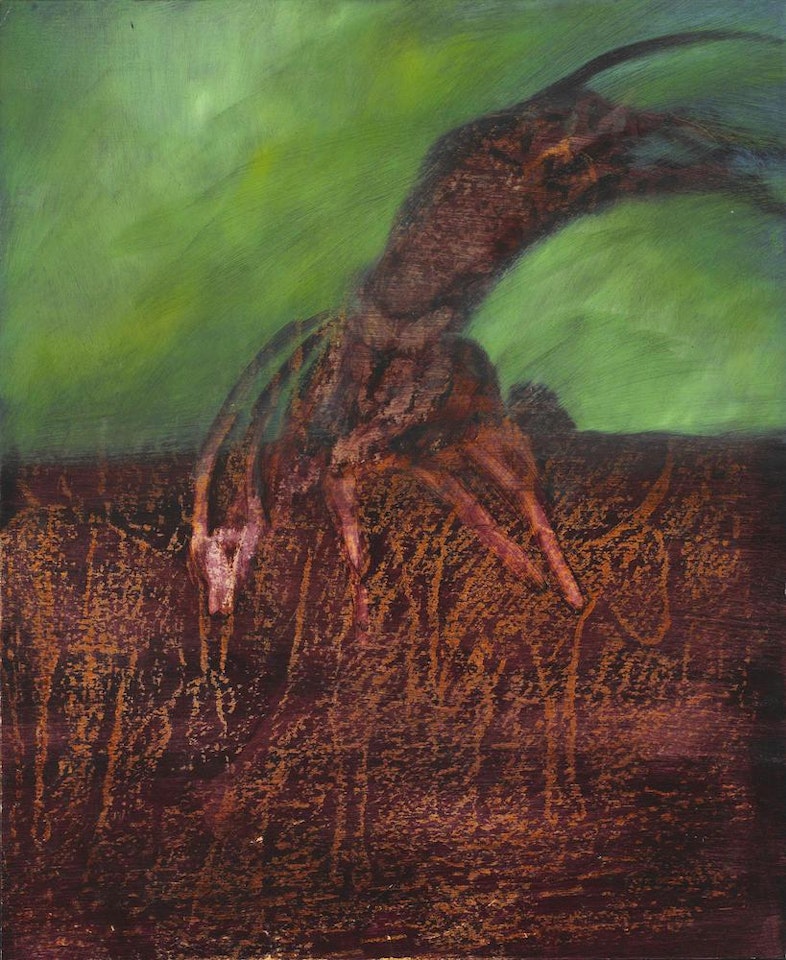 Gazelle and Cheetah by Sidney Nolan