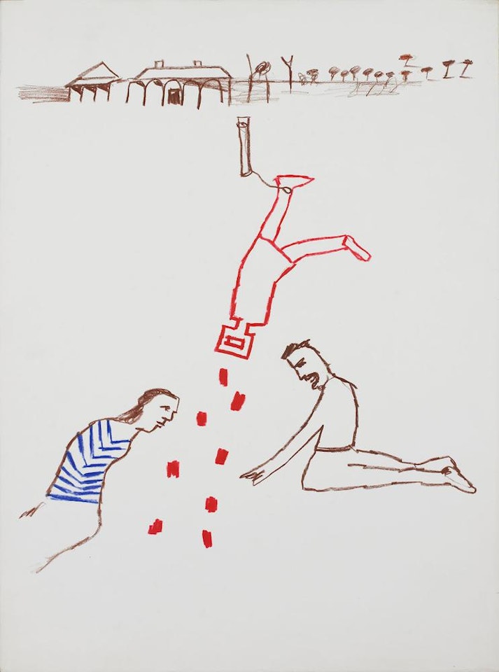 Ned Kelly - Jerilderie letter by Sidney Nolan