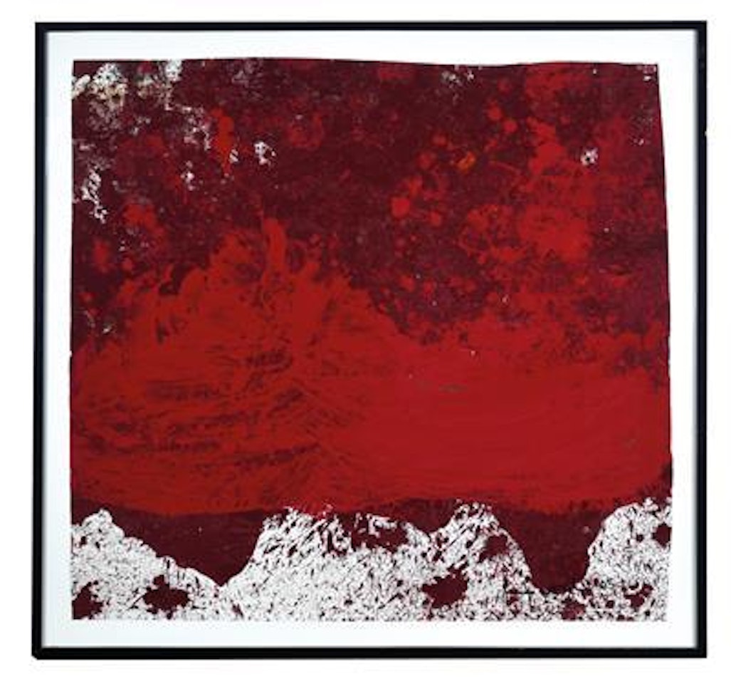 Schüttbild by Hermann Nitsch