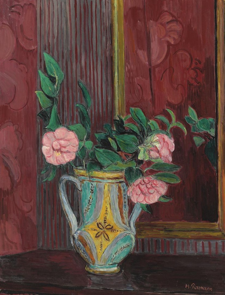 Kamelienstillleben by Hans Purrmann