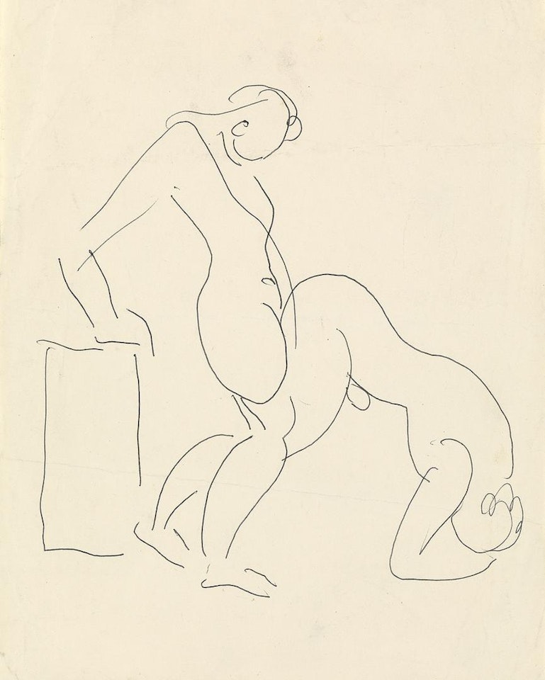 Lovers; Lovers by Duncan Grant