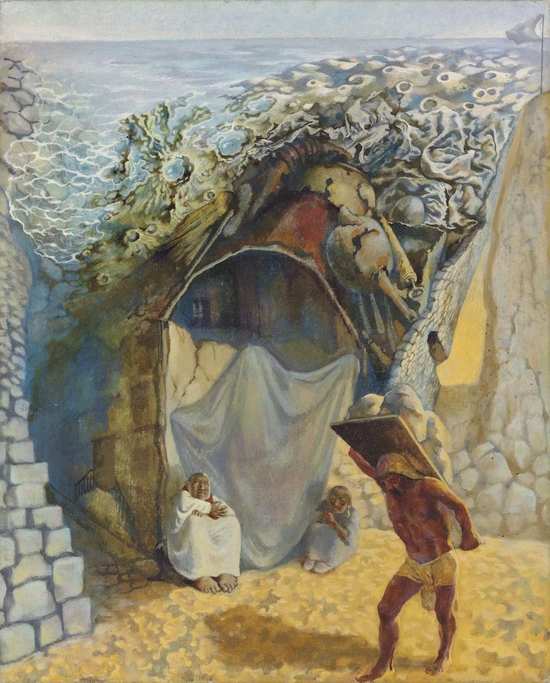 Allegorical Composition (Guardians of the Threshold) by Pavel Tchelitchew
