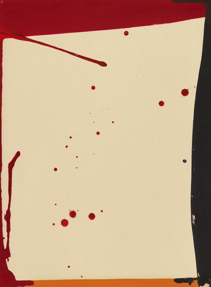 Untitled (SF 66-017) by Sam Francis