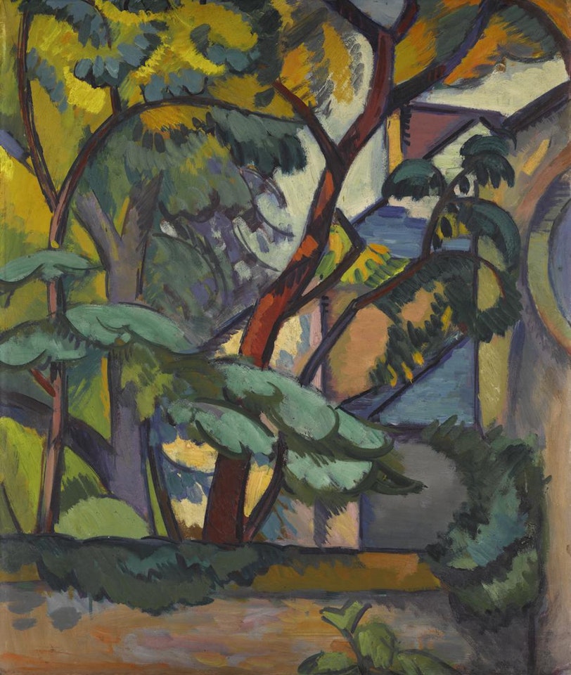 FORÊT OU PAYSAGE FAUVE by André Lhote