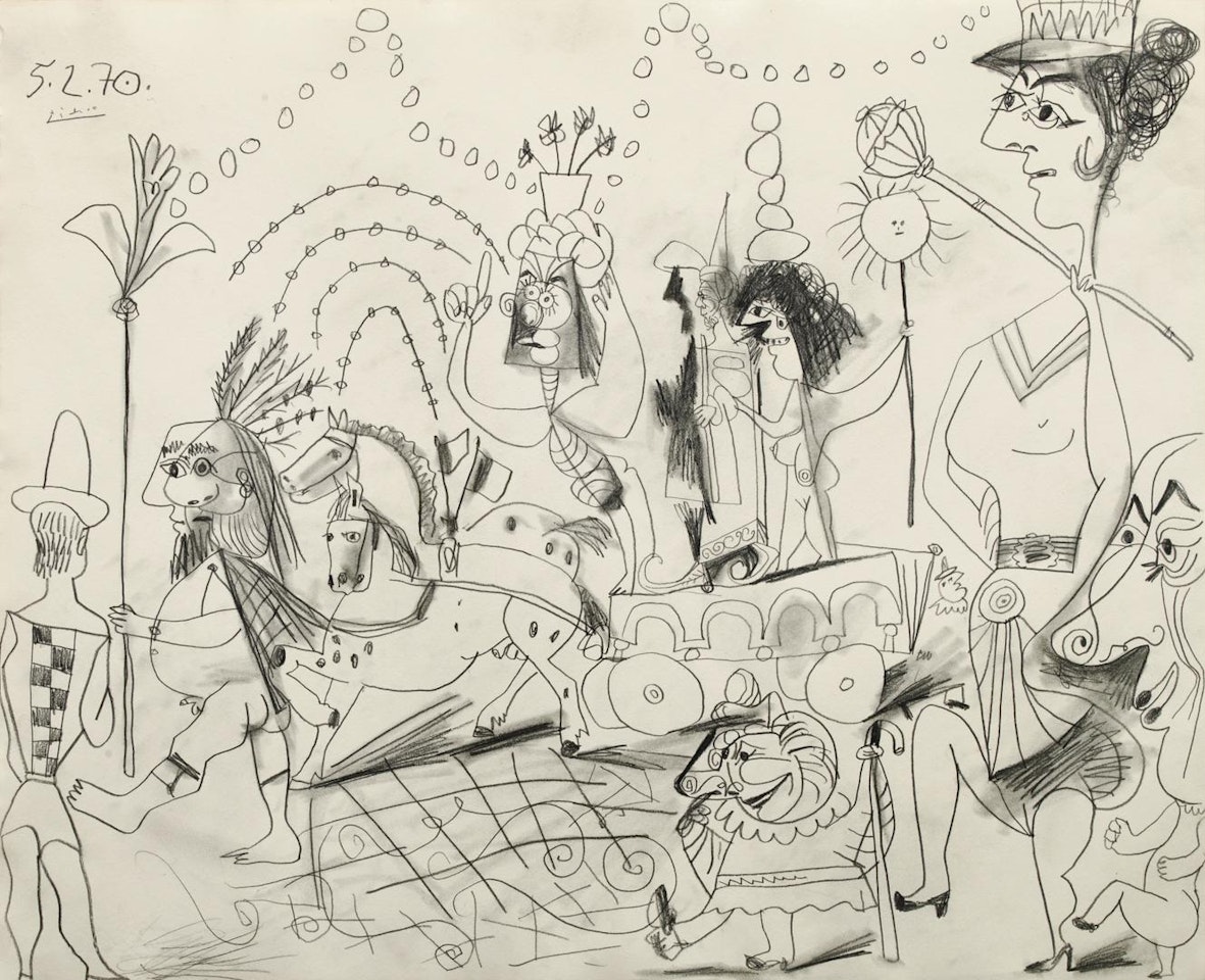 LA PARADE by Pablo Picasso