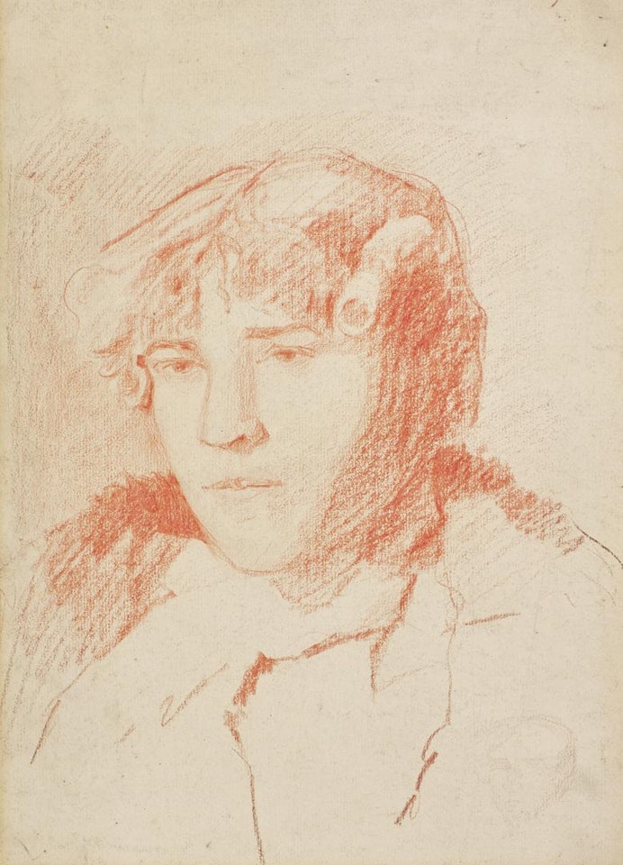 FRAUENPORTRÄT (PORTRAIT OF A WOMAN)  by Egon Schiele