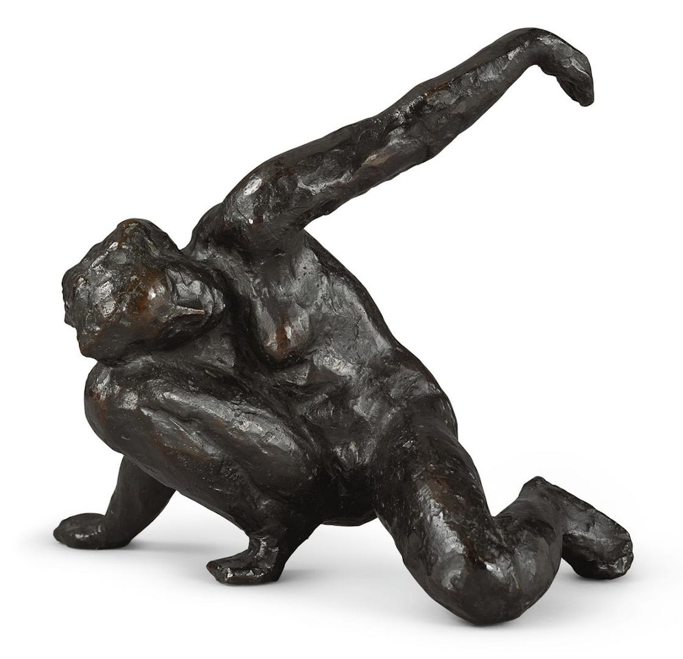 BEWEGUNGSSKIZZE, KLEINER RUF DER ERDE (MOTION SKETCH, SMALL CALL OF THE EARTH) by Georg Kolbe