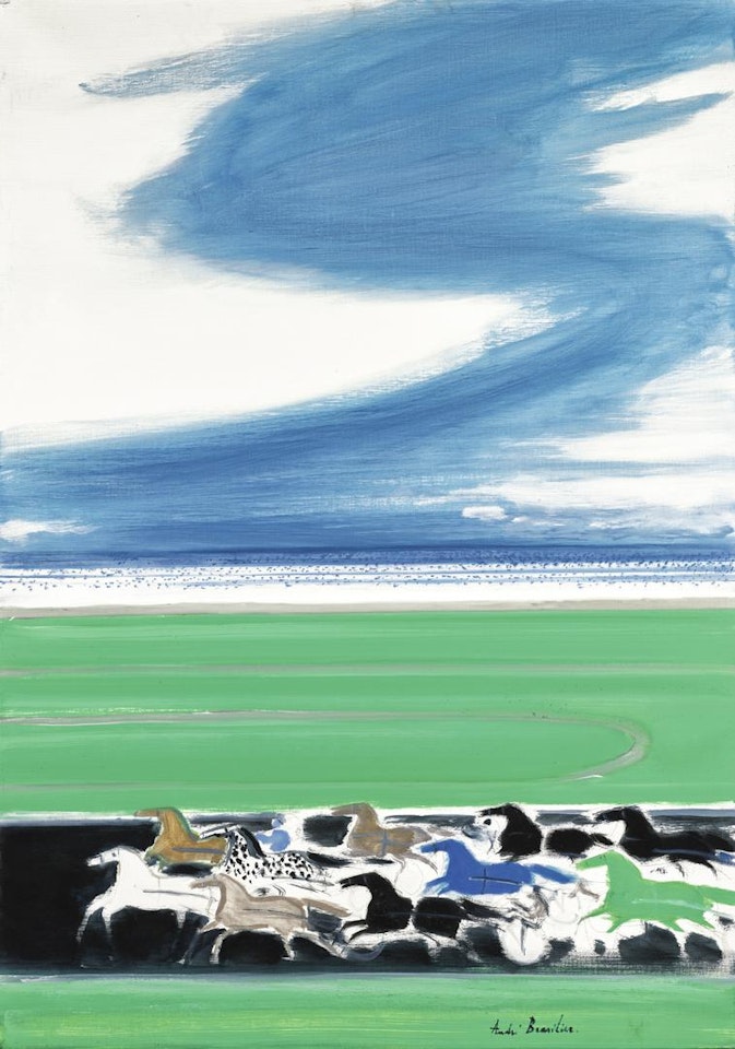 CHAMP DE COURSE by André Brasilier