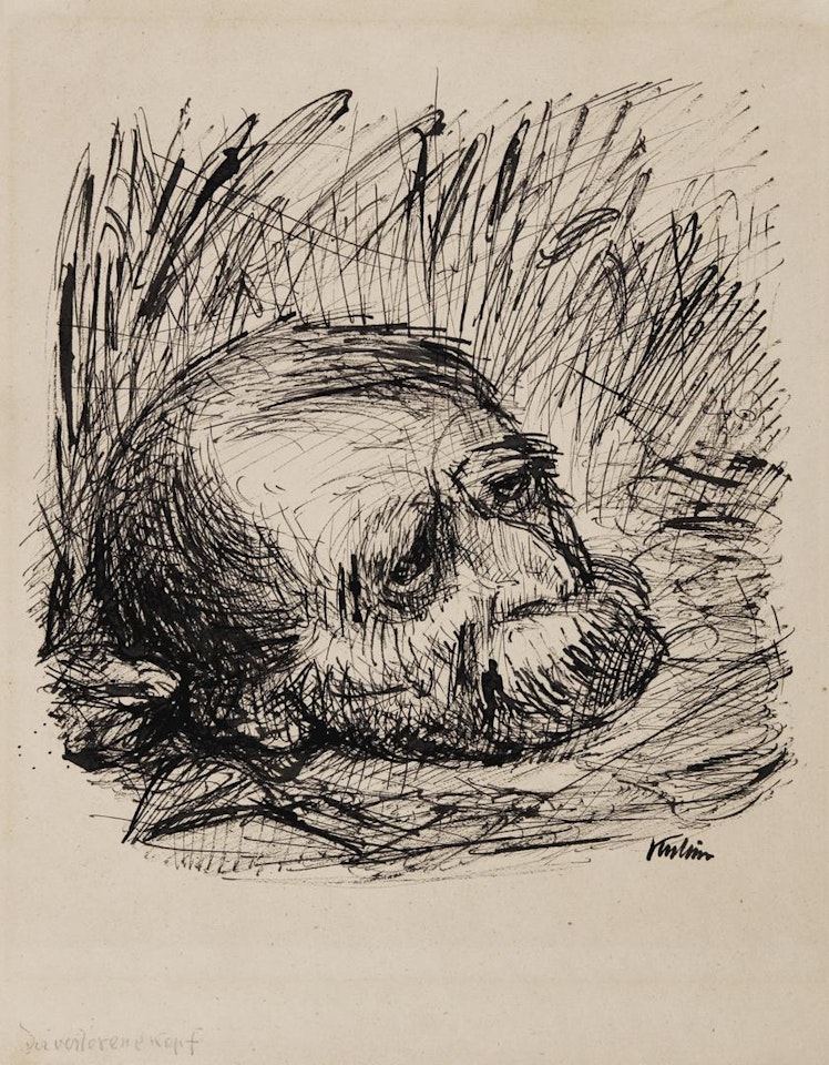 DER VERLORENE KOPF (THE LOST HEAD) by Alfred Kubin