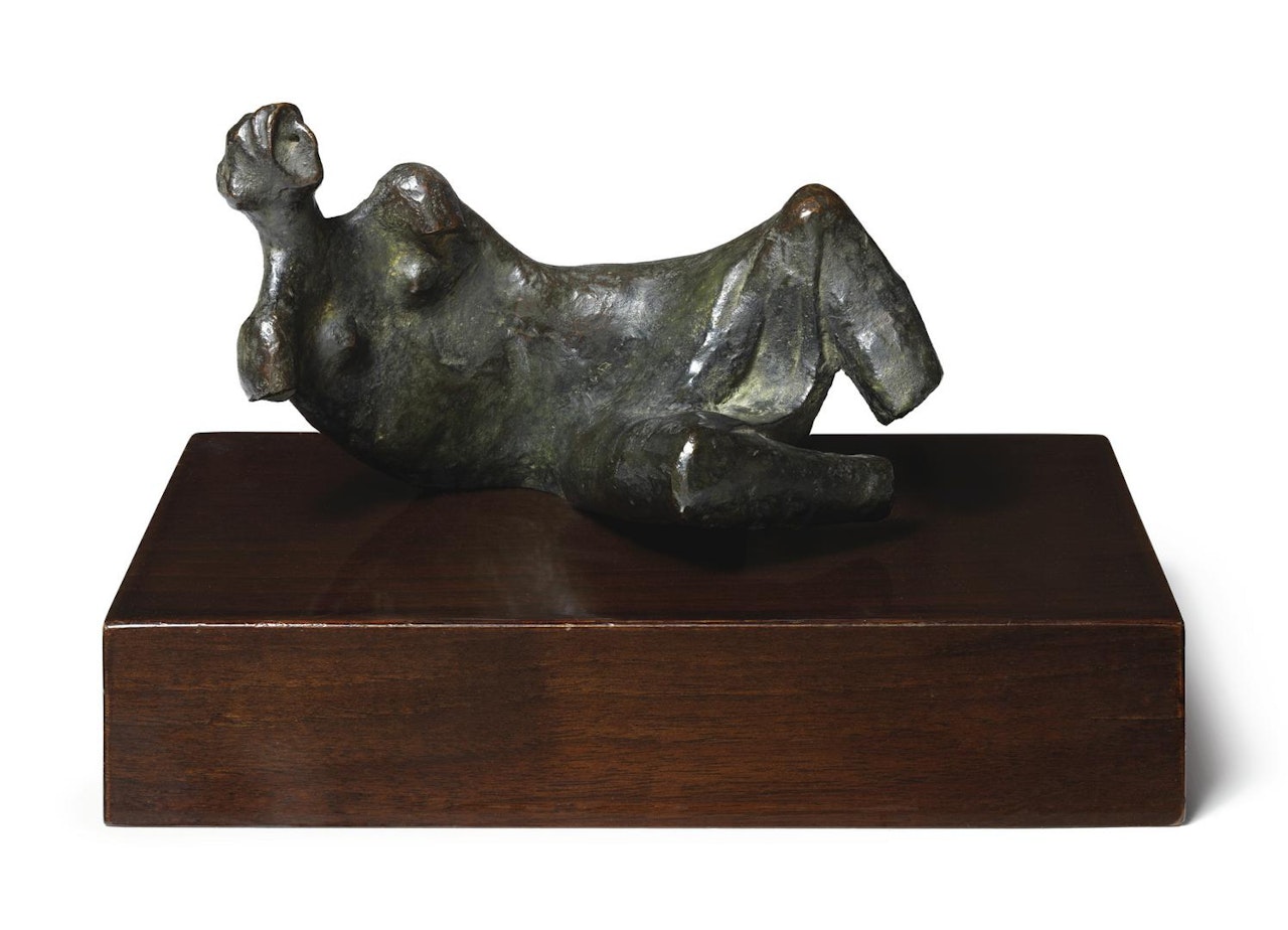RECLINING FIGURE: FRAGMENT  by Henry Moore