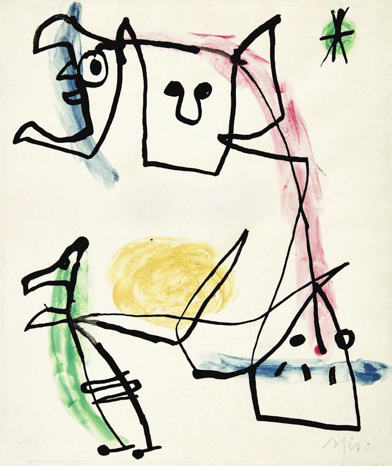 SANS TITRE by Joan Miró