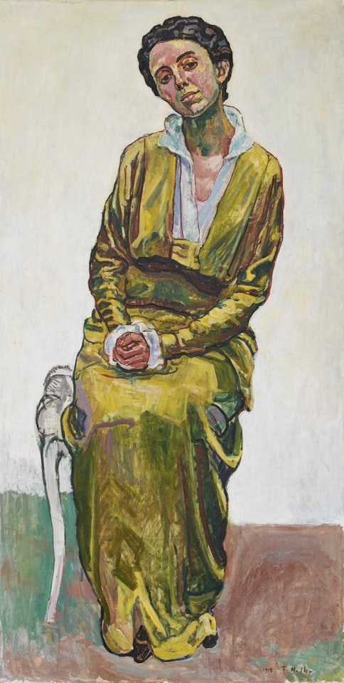 BILDNIS VON EMMA SCHMIDT-MÜLLER by Ferdinand Hodler