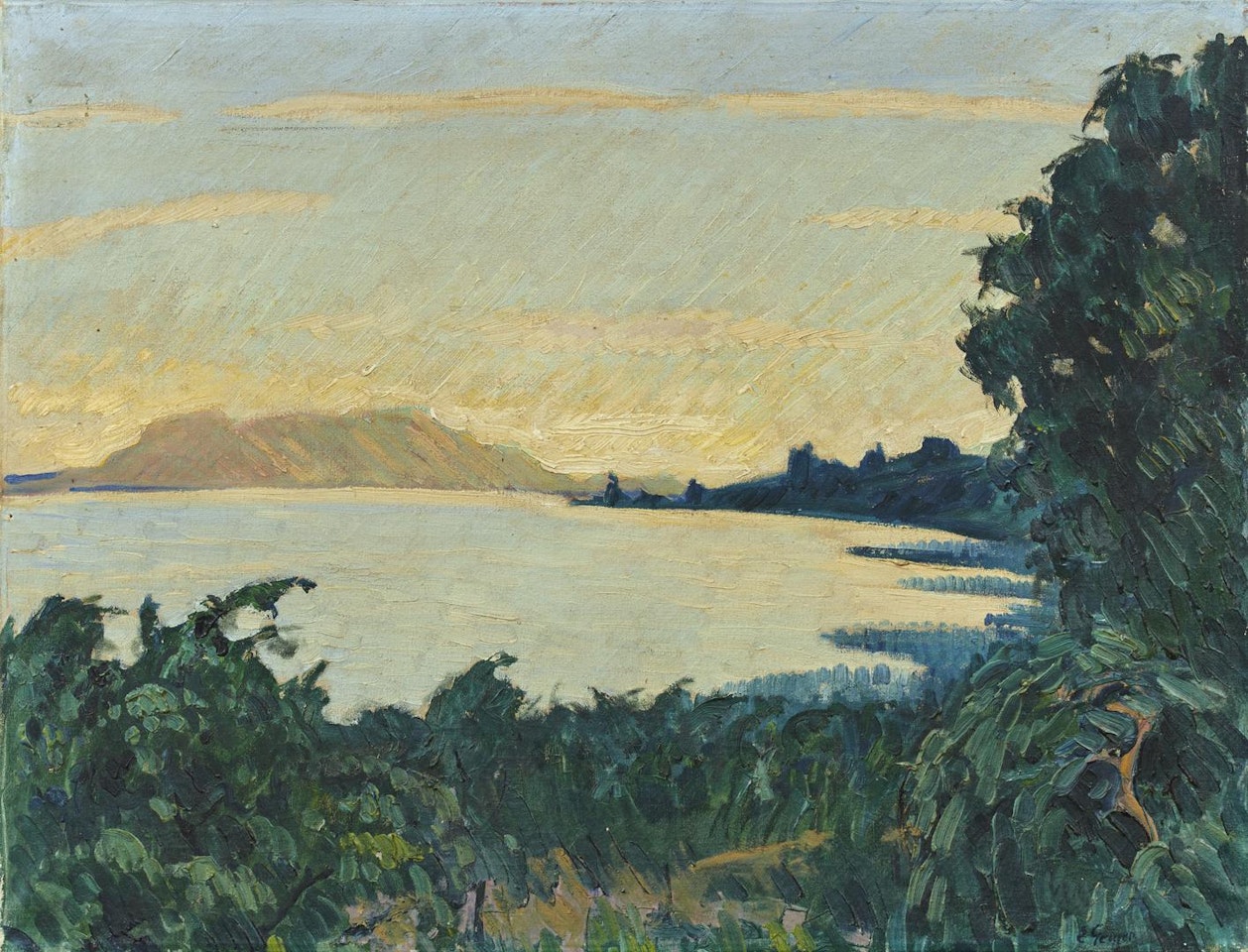 ABENDLANDSCHAFT by Ernst Geiger