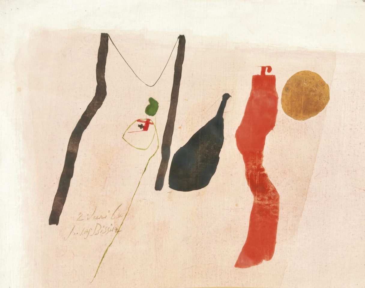 2. JUNI 1964 by Julius Bissier